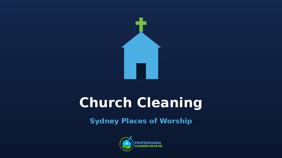 Church & Place of Worship Cleaning
