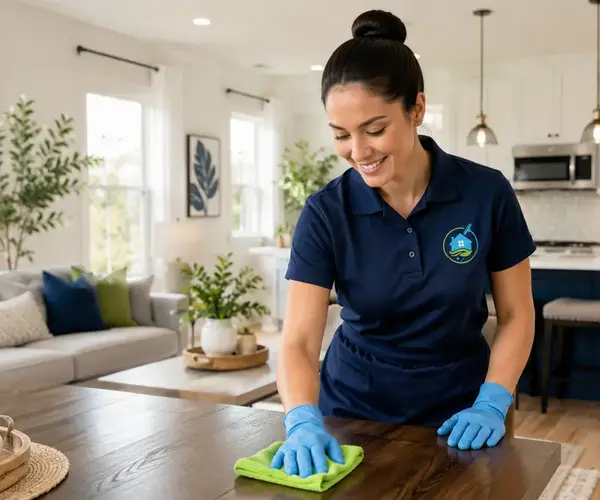 Residential house cleaning